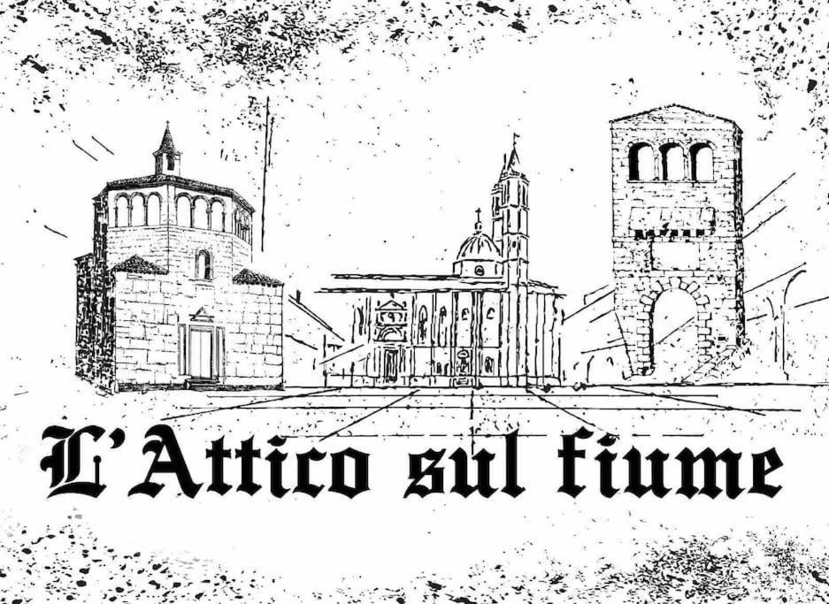L'Attico Sul Fiume Center Home อัสโกลีปิเชโน ภายนอก รูปภาพ